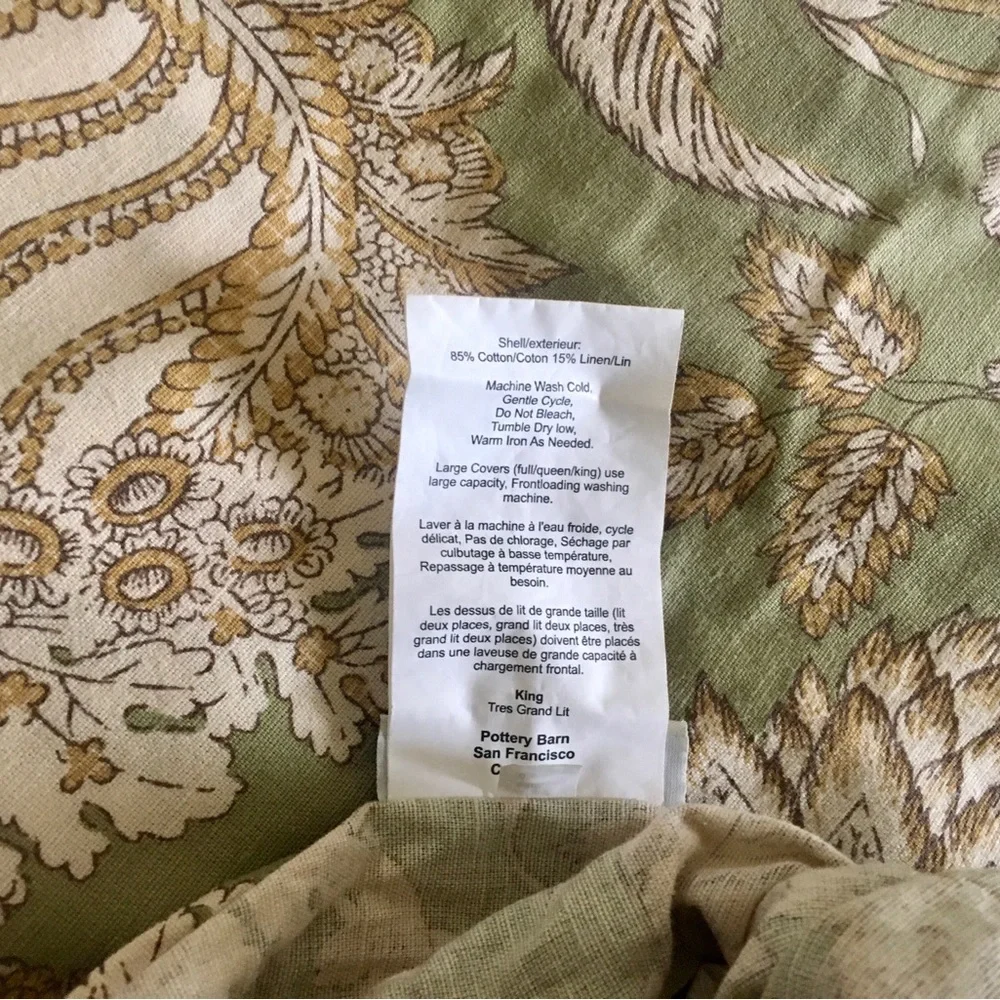 Pottery Barn elegant paisley